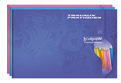 Clairefontaine 572C - Schulheft / Praxisarbeitsheft Calligraphe 24x16 cm Querformat, 16 Blatt, blanko, 70g, farbig sortiert, 1 Stück Clairefontaine 572C - Schulheft / Praxisarbeitsheft Calligraphe 24x16 cm Querformat, 16 Blatt, blanko, 70g, farbig sortiert, 1 Stück von Calligraphe