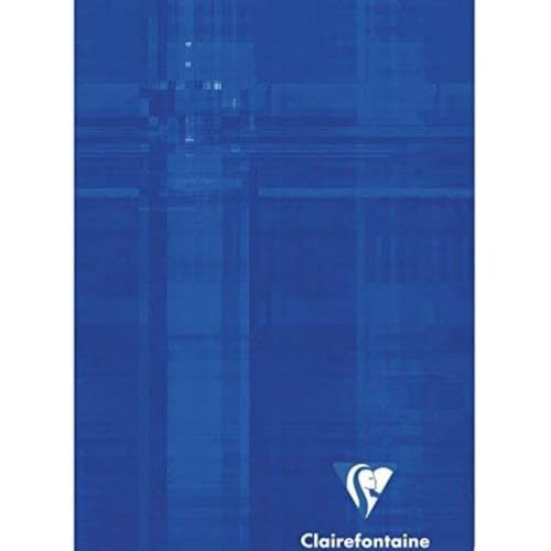 Clairefontaine 663602AMZC - Set mit 3 Heften, 48 Blatt, 11 x 17cm, 90g, kariert, 1 Set, farbig sortiert von Clairefontaine