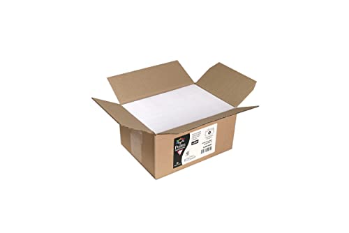 Clairefontaine 69100C - Packung mit 200 Briefumschläge Adhéclair, selbstklebend, Format DL, 110 x 220 cm, 120g, Weiß, 1 Pack von Clairefontaine