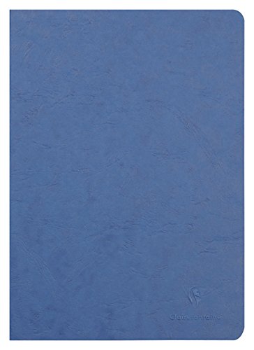 Clairefontaine 733004C Heft AgeBag (DIN A4, 21 x 29,7 cm, blanko, ideal für Ihre Notizen und Zeichnungen, 48 Blatt) 1 Stück blau von Clairefontaine