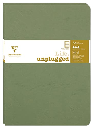 Clairefontaine 733073C - Age Bag DUO Set aus 2 Notizheften 21x29,7cm , geheftet, 48 Blatt 90g, liniert mit Rand Grün, 1 Set Clairefontaine 733073C - Age Bag DUO Set aus 2 Notizheften 21x29,7cm , geheftet, 48 Blatt 90g, liniert mit Rand Grün, 1 Set von Clairefontaine