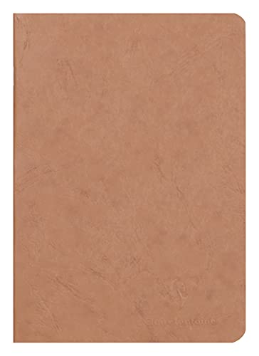 Clairefontaine 73316C Heft (DIN A5, 14,8 x 21 cm, gebund Age Bag liniert, 48 Blatt) 1 Stück braun von Clairefontaine