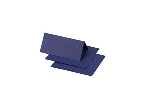 Clairefontaine 75068C Packung mit 25 Tischaufsteller Pollen, 85x80 mm, gefaltet, Königsblau Clairefontaine 75068C Packung mit 25 Tischaufsteller Pollen, 85x80 mm, gefaltet, Königsblau von Clairefontaine
