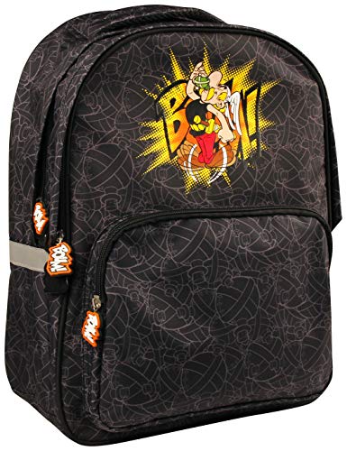 Clairefontaine 812879C - Rucksack mit 2 Fächern ''Asterix Zaubertrank'' 30x14x40cm,Motiv ''Boum", 1 Stück von Clairefontaine