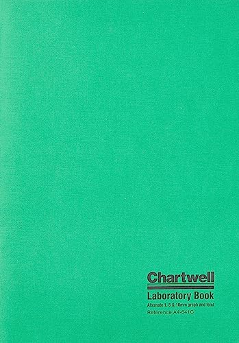 Clairefontaine A4-641CZ - Schulheft / Praxisarbetisheft Chartwell Softcover, DIN A4 297 x 210mm, 1mm/5mm/10mm kariert, 40 Blatt, 70g, ideal für wissenschaftliche Unterrichte, Grün, 1 Stück von Clairefontaine