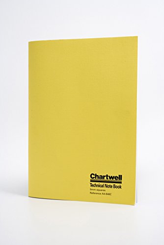 Clairefontaine A4-646CZ - Schulheft / Praxisarbetisheft Chartwell Softcover, DIN A4 297 x 210mm, 5mm kariert, 40 Blatt, 70g, ideal für wissenschaftliche Unterrichte, Gelb, 1 Stück von Clairefontaine