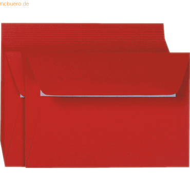 Clairefontaine Briefumschlag C6 120g/qm kirschrot VE=20 Stück Clairefontaine Briefumschlag C6 120g/qm kirschrot VE=20 Stück von Clairefontaine