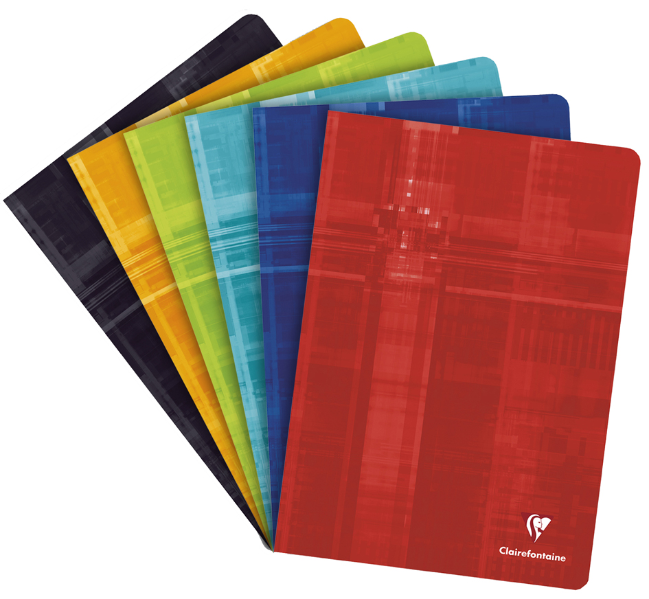 Clairefontaine Cahier piqûre, A4, 80 pages, ligné 8 + marge Clairefontaine Cahier piqûre, A4, 80 pages, ligné 8 + marge von Clairefontaine