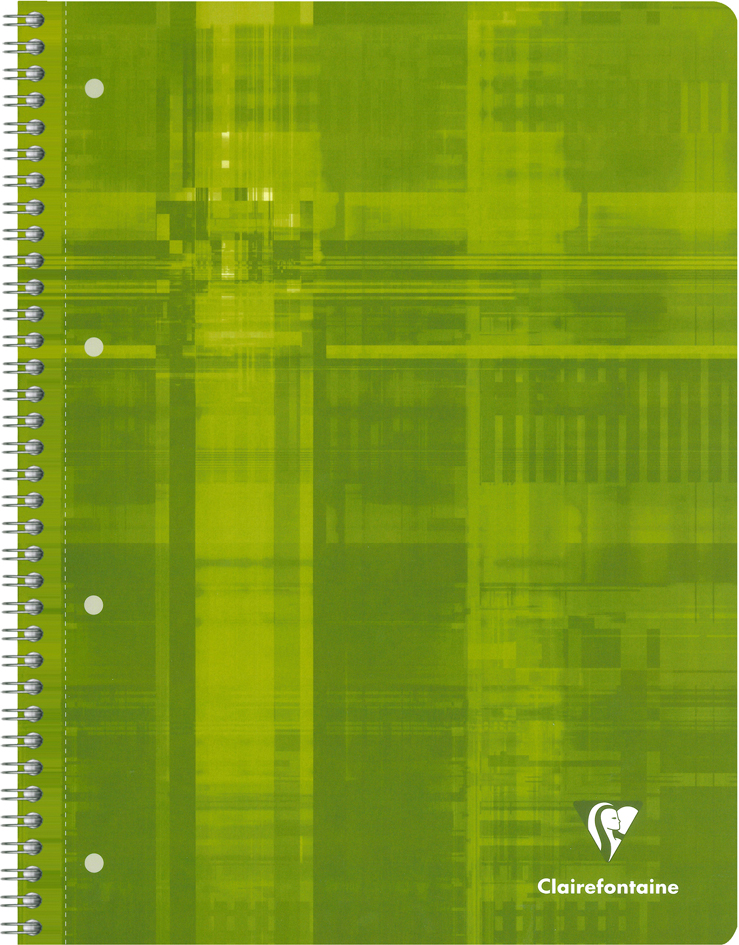 Clairefontaine Collegeblock, DIN A4, Lineatur 20, 80 Blatt von Clairefontaine