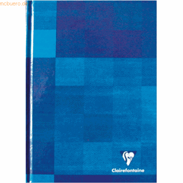 Clairefontaine Kladde A4 90g/qm kariert blauer Einband von Clairefontaine