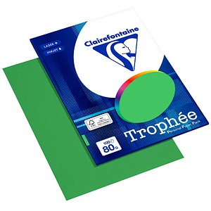 Clairefontaine Kopierpapier Trophée maigrün DIN A4 80 g/qm 100 Blatt von Clairefontaine