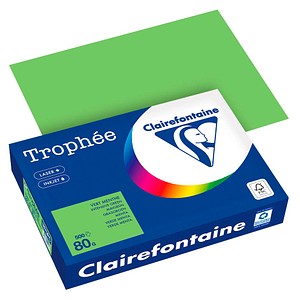 Clairefontaine Kopierpapier Trophée maigrün DIN A4 80 g/qm 500 Blatt Clairefontaine Kopierpapier Trophée maigrün DIN A4 80 g/qm 500 Blatt von Clairefontaine