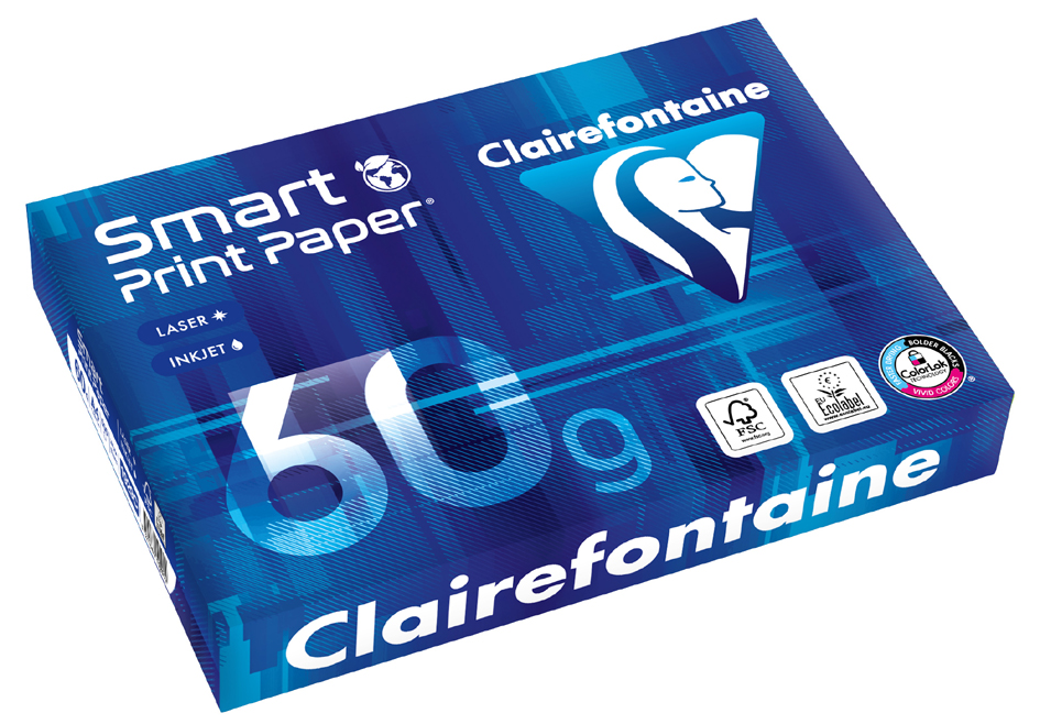 Clairefontaine Multifunktionspapier Clairmail, A4, weiß Clairefontaine Multifunktionspapier Clairmail, A4, weiß von Clairefontaine