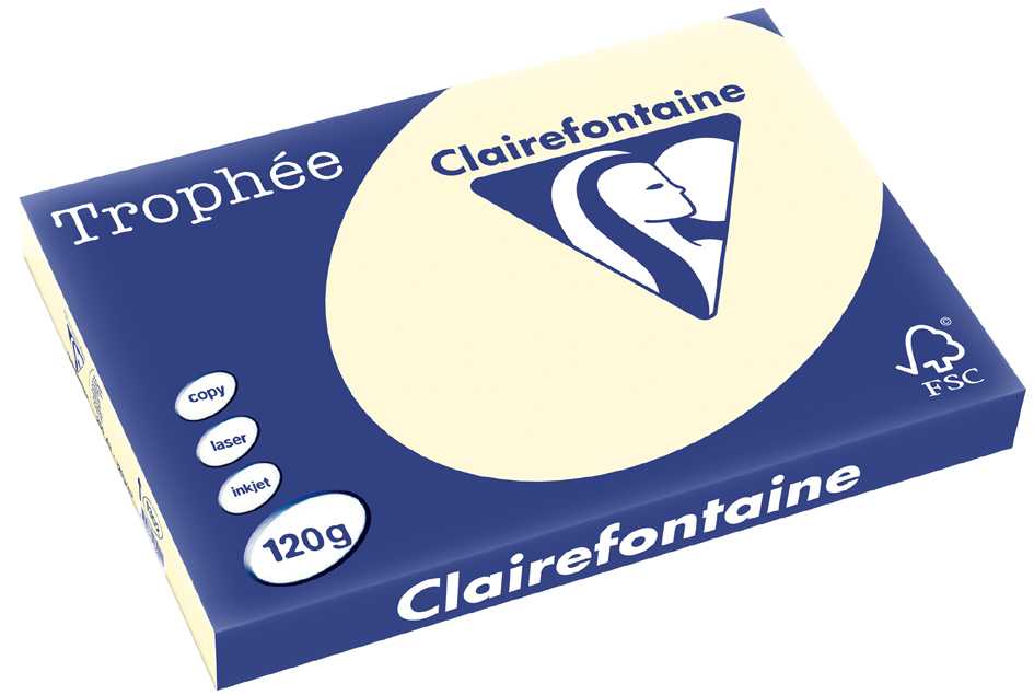Clairefontaine Multifunktionspapier Trophée, A3, hellgrün von Clairefontaine
