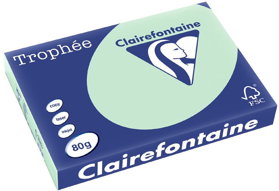 Clairefontaine Multifunktionspapier Trophée, A3, rosa Clairefontaine Multifunktionspapier Trophée, A3, rosa von Clairefontaine