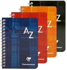 Clairefontaine Registerbuch, 95 x 140 mm, kariert Clairefontaine Registerbuch, 95 x 140 mm, kariert von Clairefontaine