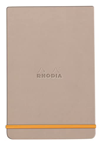 Rhodia 194352C - Notizbuch Webnotepad 9x14 cm, 96 Blatt abtrennbar liniert 90 g, 1 Stück, Rosenquarz Rhodia 194352C - Notizbuch Webnotepad 9x14 cm, 96 Blatt abtrennbar liniert 90 g, 1 Stück, Rosenquarz von Rhodia