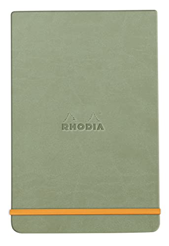 Rhodia 194355C - Notizbuch Webnotepad 9x14 cm, 96 Blatt abtrennbar liniert 90 g, 1 Stück, Celadon Rhodia 194355C - Notizbuch Webnotepad 9x14 cm, 96 Blatt abtrennbar liniert 90 g, 1 Stück, Celadon von Rhodia