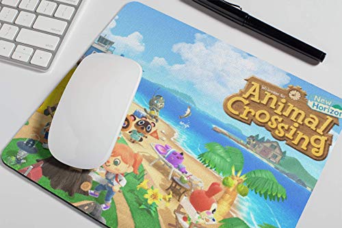 Clapper Animal Crossing Gaming-Mauspad – weiches, verlängertes Wasserfestes Gewebe, rutschfeste Gummi-Unterseite, passend für alle Maustypen. von Clapper
