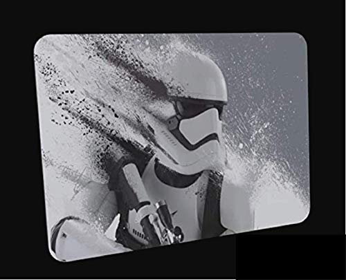 Clapper Star Wars Stormtroopers Gaming-Mauspad - Weiches, verlängertes Wasser, strapazierfähiges Stoff-Oberfläche, rutschfeste Gummi-Unterseite, passend für alle Maustypen. von Clapper