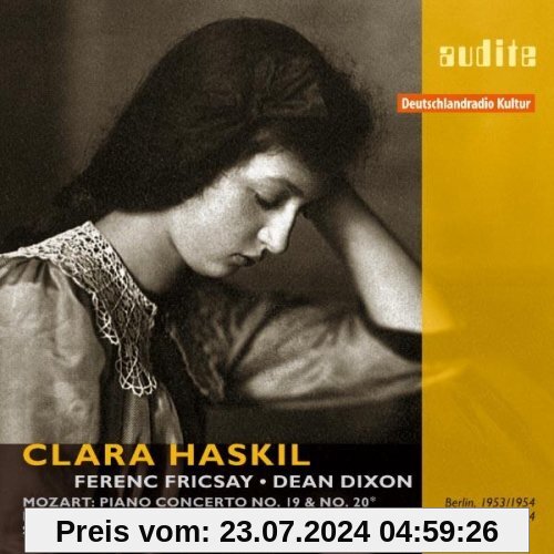 Klavierkonzerte/Bunte Blätter/Abegg-Var. von Clara Haskil