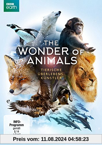 The Wonder of Animals - Tierische Überlebenskünstler [2 DVDs] von Clare Kingston