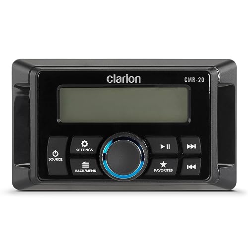 Clarion CMR-20 Marine-Fernbedienung mit LCD-Display NMEA2000-Konnektivität von Clarion