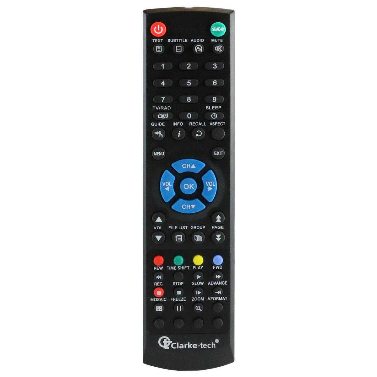 Fernbedienung Original für Clarke-Tech 3100 / 4100 HD schwarz Fernbedienung Original für Clarke-Tech 3100 / 4100 HD schwarz von Clarke-Tech
