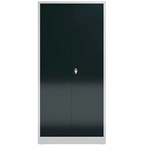 ClassiX Putzmittelschrank X-545548 anthrazit, lichtgrau 92,0 x 42,0 x 194,5 cm, aufgebaut von ClassiX
