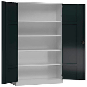 ClassiX Stahlschrank X-530378 anthrazit, lichtgrau 120,0 x 42,0 x 194,5 cm, aufgebaut von ClassiX