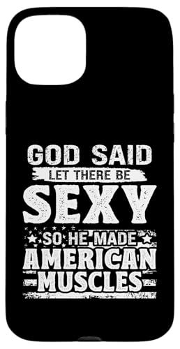 American Muscle Cars: Gott sagte, lass es sexy sein Hülle für iPhone 15 Plus American Muscle Cars: Gott sagte, lass es sexy sein Hülle für iPhone 15 Plus von Classic American Muscle Car Designs For Men