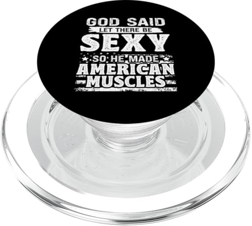 American Muscle Cars: Gott sagte, lass es sexy sein PopSockets PopGrip für MagSafe American Muscle Cars: Gott sagte, lass es sexy sein PopSockets PopGrip für MagSafe von Classic American Muscle Car Designs For Men
