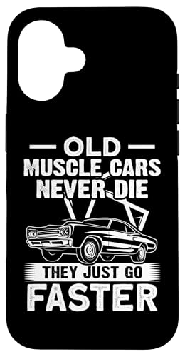 Muscle Cars: Alte Muscle Cars sterben nie, sie gehen einfach schneller Hülle für iPhone 16 Muscle Cars: Alte Muscle Cars sterben nie, sie gehen einfach schneller Hülle für iPhone 16 von Classic American Muscle Car Designs For Men
