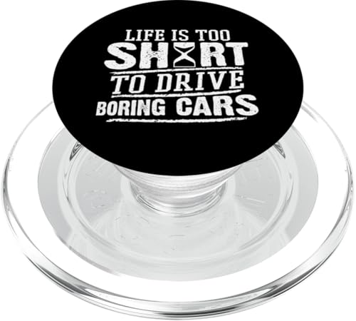 Muscle Cars: Das Leben ist zu kurz, um langweilige Autos zu fahren PopSockets PopGrip für MagSafe Muscle Cars: Das Leben ist zu kurz, um langweilige Autos zu fahren PopSockets PopGrip für MagSafe von Classic American Muscle Car Designs For Men