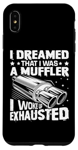 Muscle Cars: I Dreamed I Was A Schalldämpfer – Aufgewacht erschöpft Hülle für iPhone XS Max Muscle Cars: I Dreamed I Was A Schalldämpfer – Aufgewacht erschöpft Hülle für iPhone XS Max von Classic American Muscle Car Designs For Men