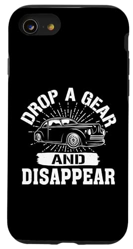 Muscle Cars: Lassen Sie einen Gang fallen und verschwinden Hülle für iPhone SE (2020) / 7 / 8 von Classic American Muscle Car Designs For Men