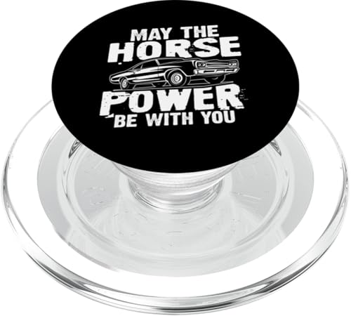 Muscle Cars: Möge die Pferdekraft mit dir sein PopSockets PopGrip für MagSafe Muscle Cars: Möge die Pferdekraft mit dir sein PopSockets PopGrip für MagSafe von Classic American Muscle Car Designs For Men