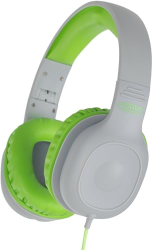 Classic Cantabile KKH-10 GY Kinderkopfhörer Grau - Kabelgebundener Over Ear Kopfhörer - Sharing-Modus ermöglicht gemeinsames Musikhören - Kopfhörer für Junge Musikliebhaber - Tablet, Schule, Reisen Classic Cantabile KKH-10 GY Kinderkopfhörer Grau - Kabelgebundener Over Ear Kopfhörer - Sharing-Modus ermöglicht gemeinsames Musikhören - Kopfhörer für Junge Musikliebhaber - Tablet, Schule, Reisen von Classic Cantabile