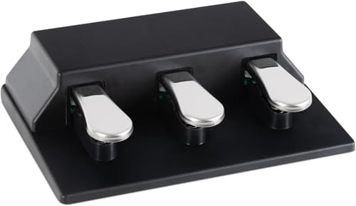 Classic Cantabile LP-Y Dreifach-Pedaleinheit - Transportable Pedaleinheit passend für viele Yamaha Pianos der P- und DGX-Serie - Hochwertige Stahlfedern - Multipin-Stecker - Aus Kunststoff - Schwarz Classic Cantabile LP-Y Dreifach-Pedaleinheit - Transportable Pedaleinheit passend für viele Yamaha Pianos der P- und DGX-Serie - Hochwertige Stahlfedern - Multipin-Stecker - Aus Kunststoff - Schwarz von Classic Cantabile