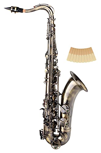 Classic Cantabile TS-450 Antique Yellow Bb Tenorsaxophon - Bb-Stimmung - Hoch-Fis-Klappe - Spar-Set inkl. 10 Stück Saxophon-Blätter Classic Cantabile TS-450 Antique Yellow Bb Tenorsaxophon - Bb-Stimmung - Hoch-Fis-Klappe - Spar-Set inkl. 10 Stück Saxophon-Blätter von Classic Cantabile