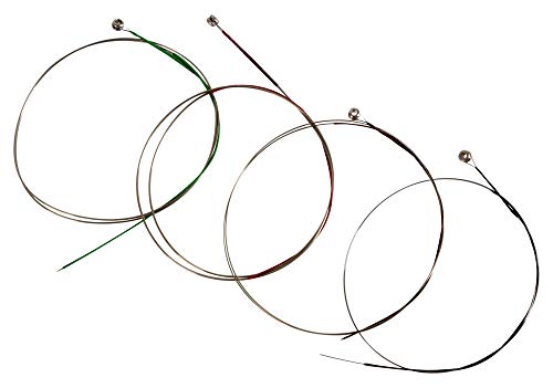 Classic Cantabile VL-34 Violinen-Saiten 3/4 Größe (glatte Oberfläche, rund gewickelt, jede Saite in beschrifteter Einzelkülle, im Set / 4-saitig) von Classic Cantabile
