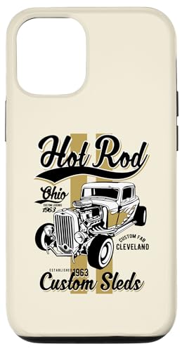 Hotrod Cleveland Ohio Automotive Nostalgie Design Hülle für iPhone 12/12 Pro Hotrod Cleveland Ohio Automotive Nostalgie Design Hülle für iPhone 12/12 Pro von Classic Cleveland Hotrod Car Designs and Souvenirs