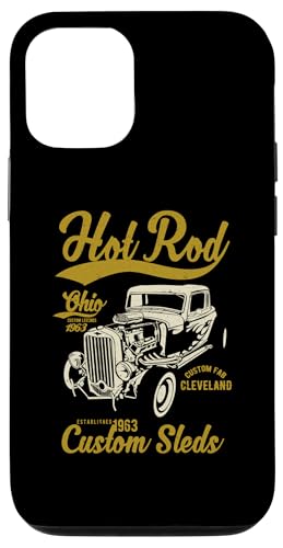Hotrod Cleveland Ohio Automotive Nostalgie Design Hülle für iPhone 12/12 Pro Hotrod Cleveland Ohio Automotive Nostalgie Design Hülle für iPhone 12/12 Pro von Classic Cleveland Hotrod Car Designs and Souvenirs