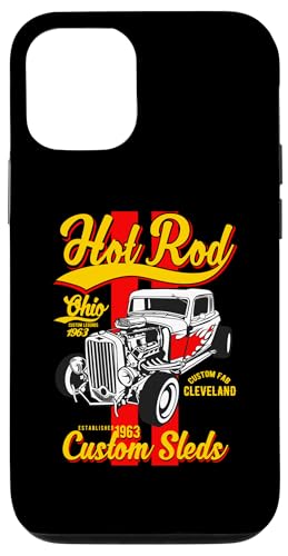 Hotrod Cleveland Ohio Automotive Nostalgie Design Hülle für iPhone 12/12 Pro Hotrod Cleveland Ohio Automotive Nostalgie Design Hülle für iPhone 12/12 Pro von Classic Cleveland Hotrod Car Designs and Souvenirs