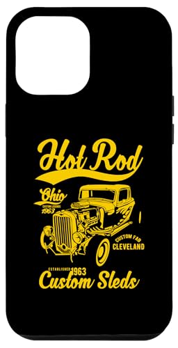 Hotrod Cleveland Ohio Automotive Nostalgie Design Hülle für iPhone 12 Pro Max Hotrod Cleveland Ohio Automotive Nostalgie Design Hülle für iPhone 12 Pro Max von Classic Cleveland Hotrod Car Designs and Souvenirs