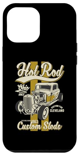 Hotrod Cleveland Ohio Automotive Nostalgie Design Hülle für iPhone 12 Pro Max Hotrod Cleveland Ohio Automotive Nostalgie Design Hülle für iPhone 12 Pro Max von Classic Cleveland Hotrod Car Designs and Souvenirs