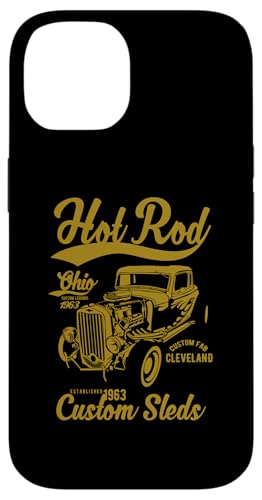 Hotrod Cleveland Ohio Automotive Nostalgie Design Hülle für iPhone 14 Hotrod Cleveland Ohio Automotive Nostalgie Design Hülle für iPhone 14 von Classic Cleveland Hotrod Car Designs and Souvenirs