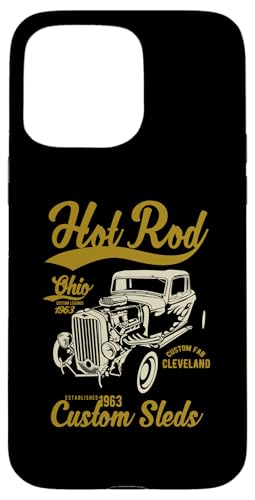 Hotrod Cleveland Ohio Automotive Nostalgie Design Hülle für iPhone 15 Pro Max Hotrod Cleveland Ohio Automotive Nostalgie Design Hülle für iPhone 15 Pro Max von Classic Cleveland Hotrod Car Designs and Souvenirs