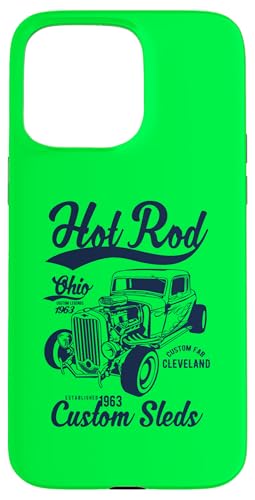 Hotrod Cleveland Ohio Automotive Nostalgie Design Hülle für iPhone 15 Pro Max Hotrod Cleveland Ohio Automotive Nostalgie Design Hülle für iPhone 15 Pro Max von Classic Cleveland Hotrod Car Designs and Souvenirs