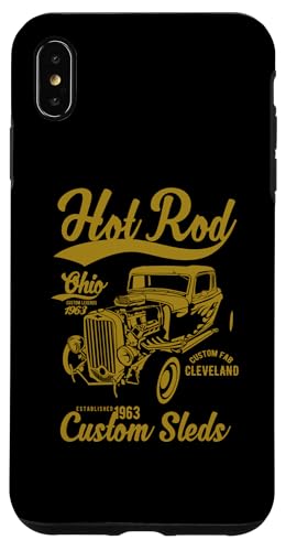 Hotrod Cleveland Ohio Automotive Nostalgie Design Hülle für iPhone XS Max Hotrod Cleveland Ohio Automotive Nostalgie Design Hülle für iPhone XS Max von Classic Cleveland Hotrod Car Designs and Souvenirs